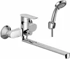Смеситель с длинным изливом для ванны Rossinka S S35-35