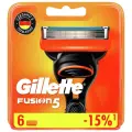 Сменные кассеты для бритв Gillette, Fusion, для мужчин, 6 шт, GIL-81658791