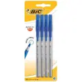 BIC Набор шариковых ручек Round Stic Exact, 0.7 мм (932857), 932857, синий цвет чернил, 4 шт.