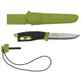 Нож туристический Morakniv Companion Spark (S) Green, нержавеющая сталь, 13570