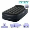 Надувная кровать с подголовником Intex 64122 Черный Размеры: Высота 420мм Глубина 1910мм Ширина 990мм
