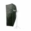 Комплект быстрораскладной глубокий софтбокс серии Raja с сотами 60х120 см и адаптером Hensel Phottix (82733HE) Raja Mouse 60х120