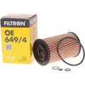 Фильтр масляный FILTRON OE649 картридж Bmw E36, E39 Mot. M50, M52, M54, E38 Mot. M67