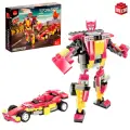 Конструктор-трансформер «Спорткар», 129 деталей, цвета микс