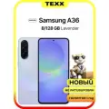 Смартфон Samsung Galaxy A36 5G 8/128Gb Фиолетовый Purple 2025 NFC Global