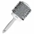 Брашинг для укладки волос Olivia Garden Expert Blowout Shine White&Grey, диаметр 80 мм