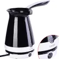 Электрокофеварка Zimber 870BZM, нержавеющая сталь, объем 250 мл, черная