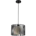Подвесной светильник Escada 10181/1S, цвет Черный/Черный, материал Металл/Ткань