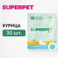 Влажный натуральный корм для кошек, курица, фарш, 100г * 30 шт, замороженный
