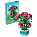 Конструктор Розовая анемона, 1067 деталей