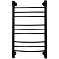 Полотенцесушитель электрический Energy Ergo2 850x500 черный матовый, тип лесенка, скрытое/наружное подключение
