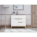Комод Incanto Колибри с пеленальным столиком, цвет белый