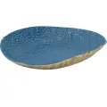 Блюдо декоративное Casaentera CE04-LB78227-BLUE синий 380х260х70