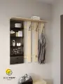 Вешалка настенная с зеркалом