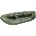 Лодка ПВХ Лоцман гребная Турист 300, зелёный