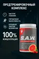Предтрен Trec Nutrition S.A.W. (SAW), 400 гр, вкус: вишня-грейпфрут