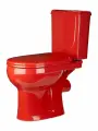 Оскольская керамика Унитаз-компакт Оскольская керамика Ирида Стандарт, красный (40360110402)