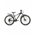 Велосипед горный HORH ROHAN AIR RHD6.4 26 (2025) Black-Grey, для подростков на рост 145-160 см, алюминиевая рама 13