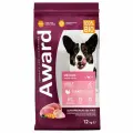 Корм сухой Award для взрослых собак средних пород с индейкой и курицей с добавлением моркови и черной смородины 12кг