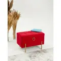 Пуфик SAMOYLOV MEBEL с ящиком для хранения. Банкетка сундук. Пуф в прихожую, спальню, гостиную