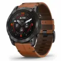 Смарт-часы Garmin EPIX Pro Gen 2 Sapphire DLC Titanium/Chestnut (010-02804-30)