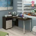 Стол компьютерный Мэрдэс СР-132С-160 ВК-ЛЕВ Венге/Карамель, угловой, 101 х 160 х 75 см, с ящиками