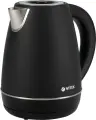 Чайник электрический Vitek VT-1161 1.7л. 2200Вт черный корпус: сталь
