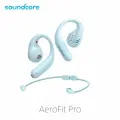 Беспроводные наушники Soundcore AeroFit Pro С задним крючком Наушники с открытым ухом Наушники с воздушной проводимостью Bluetooth 5.3 IPX5, Синий
