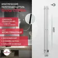 Электрический полотенцесушитель Grota Corsa K 130х1500 хром глянцевый