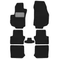Коврики в салон Klever Premium OPEL Zafira B 2005-2008, 2008-2014, мв, 7 шт. (текстиль) / Опель Зафира