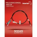 Трос ручного тормоза Kortex для Nissan Almera (N16) 00- задний правый OEM 36530BN80A, KBC128