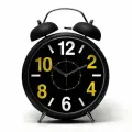 Будильник «Циферки», дискретный ход, d=20 см, 30×23 см, от батареек АА×2