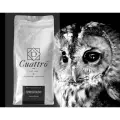 Кофе в зернах 100% CUATTRO Espresso Blend 1 кг, арабика/робуста, средняя обжарка