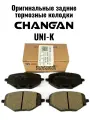 Тормозные колодки задние CHANGAN UNI-K/Чанган Юни_К