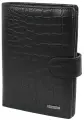 Портмоне VIENZA, фактура под рептилию, black 2901
