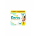 Подгузники Pampers Premium Care для малышей 2-5 кг, 1 размер, 66 шт