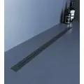 Трап для душа RGW SDR-52Gr 600, двухлинейный щелевой, серый оружейный металл, Ø50, 30 л/мин