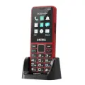 UNIWA V2000 4G-клавиатура с функцией телефона 2,4 дюйма, большая кнопка, громкая громкость, двойной SlM, съемный, 1700 мАч, подсветка, 0,3 МП, версия для ЕС, США Russian keyboard, Красный, red Add a charging b