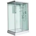 Душевая кабина WeltWasser WW500 Laine 1214 120x90 10000003277 профиль Хром стекло прозрачное 120х90 с гидромассажем хром