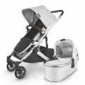 Детская коляска 2в1 UPPAbaby Cruz V2, цвет Bryce (Жемчужно-белый)