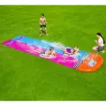 Водная дорожка для скольжения Double Race Slide 488 см с двумя надувными игрушками, Bestway, 52320