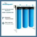 Фильтр Аквабрайт АБФ-320ББ-БК Big Blue, магистральный, 3 ступени очистки