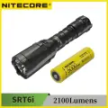 NITECORE SRT6i тактический фонарик перезаряжаемый 2100 люмен