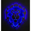 Настенный светильник SolovevStore World of Warcraft, 6W, синий