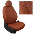 Комплект авточехлов Автопилот Ромб Volkswagen Caddy III (5 мест) с 04-15г. Коричневый + Коричневый
