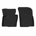 Коврик салонный резиновый (черный) для Skoda Octavia A5 (09-13) (передний ряд сидений) (Борт 4см)