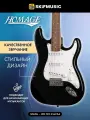 Электрогитара Homage HEG310 Stratocaster SSS Black