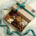 Подарочный набор, сладкий подарок, орехи и сухофрукты в наборе, сюрприз женщине, мужчине на 23 февраля