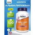 NOW Alpha Lipoic Acid, Альфа-Липоевая Кислота 100 мг, 120 капсул