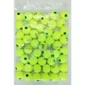 Теннисный мяч детский Tennis Life, набор мячей 48 штук в упаковке, зелёно-жёлтый
